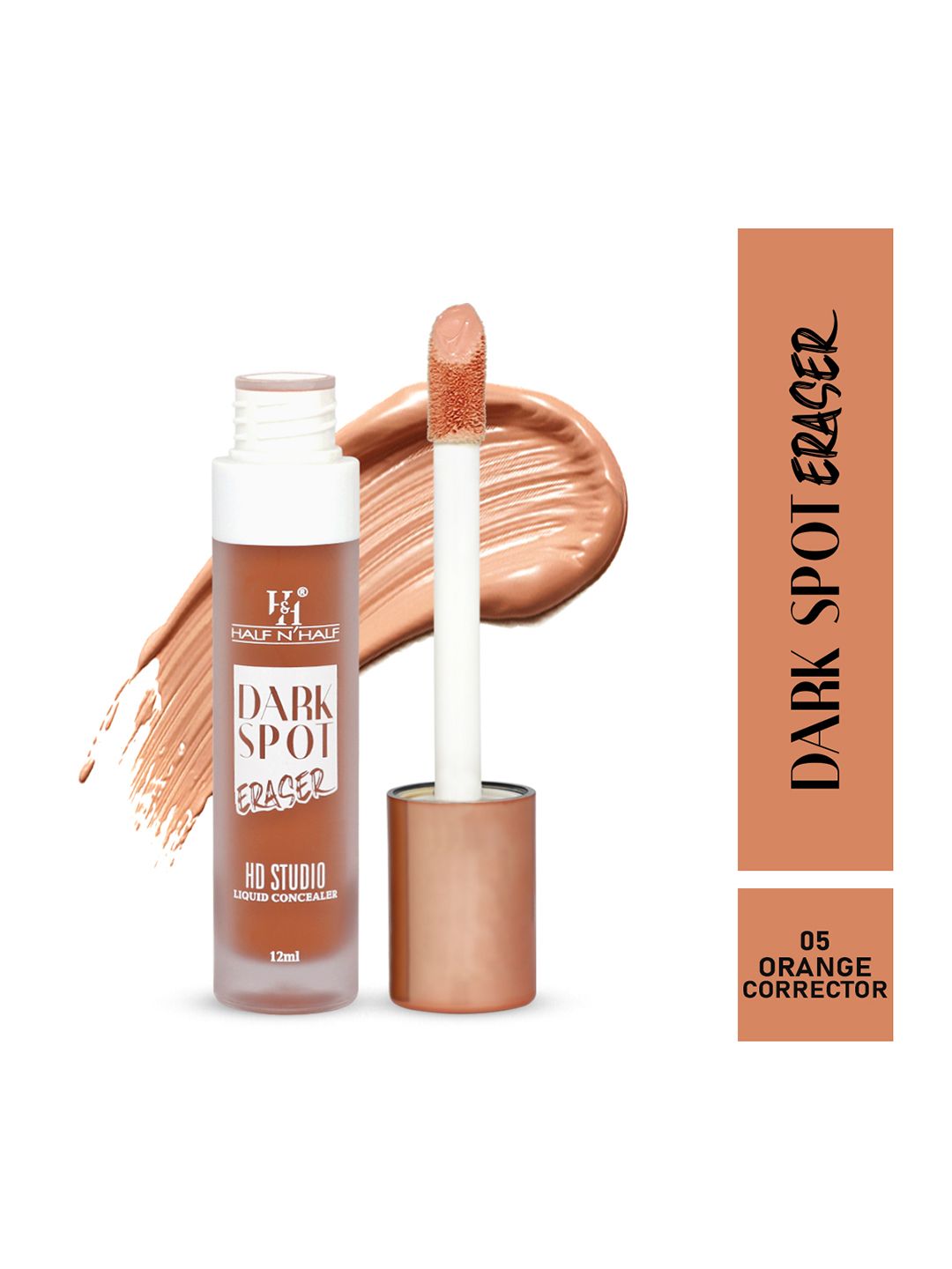 Half N Half Dark Spot Eraser HD Studio Liquid Concealer - Orange Corrector