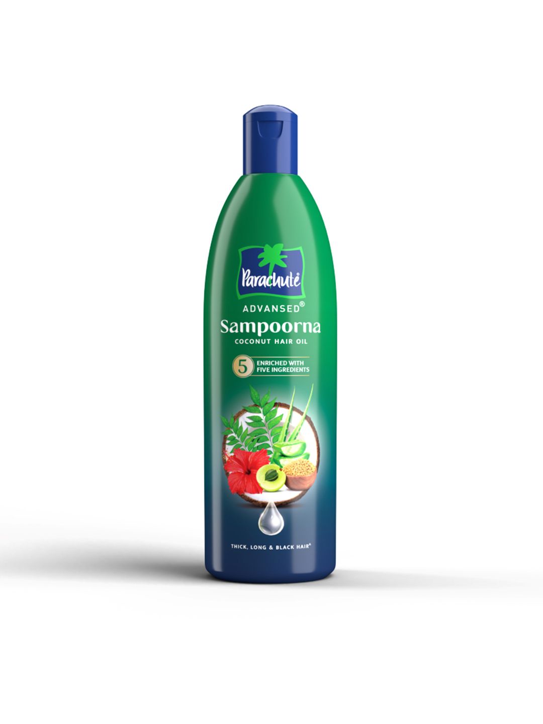 Parachute Advansed Sampoorna Coconut Hair Oil with 5 Special Herbs - 280ml