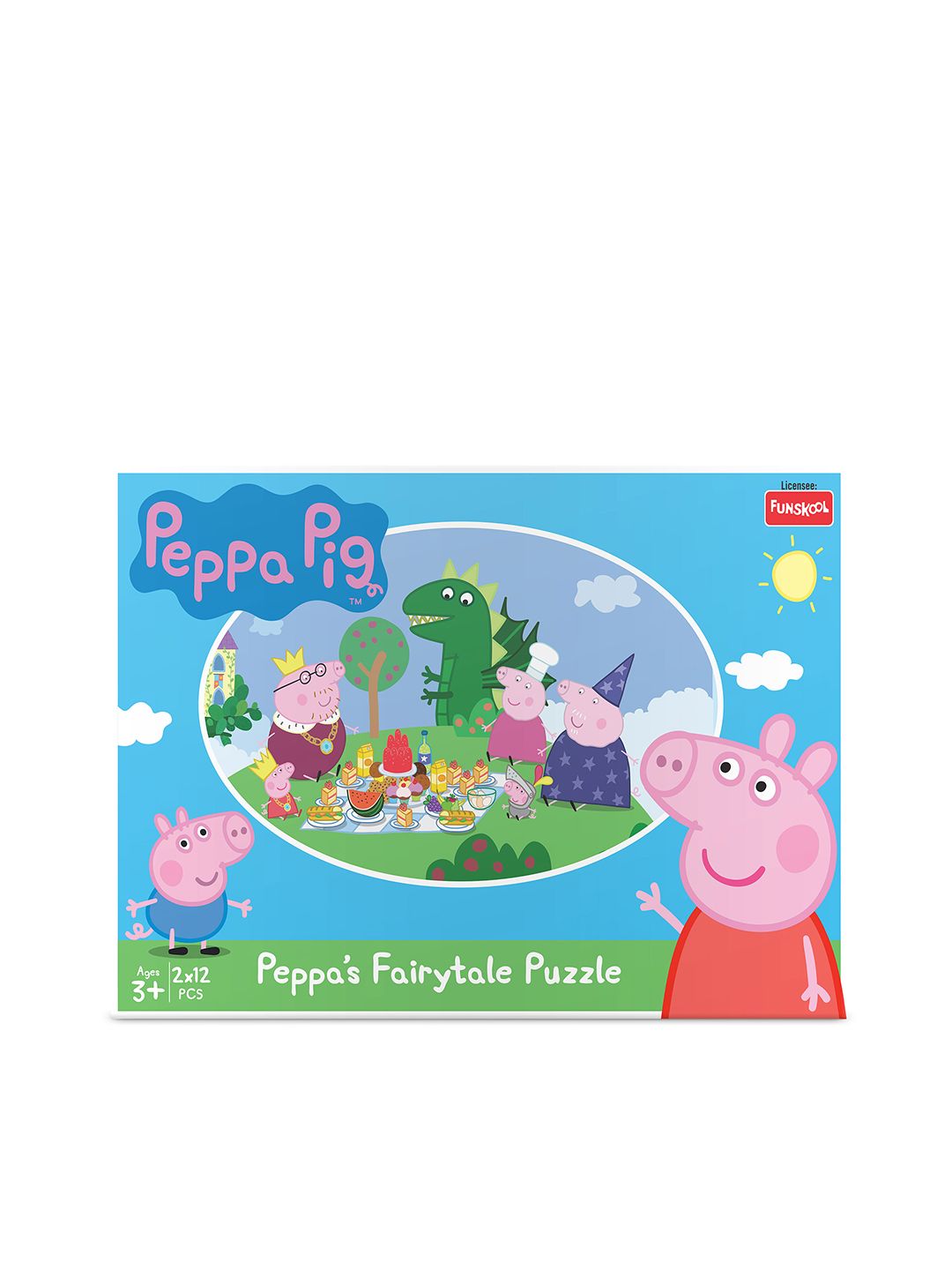 Funskool Peppa Pig Fairytale Puzzle for 3+Years