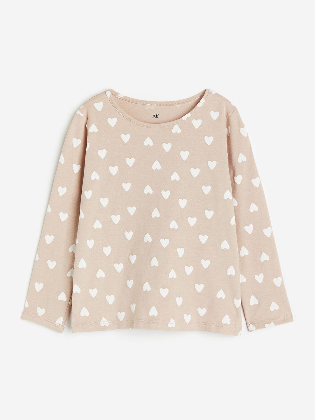 H&M Girls Printed Jersey Tops Price in India