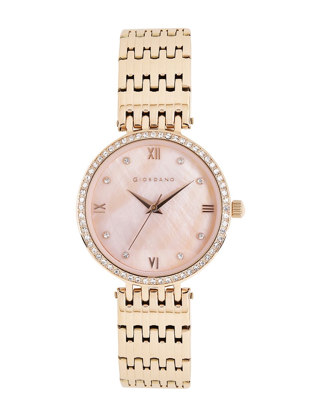 GIORDANO Women Rose Gold Analogue Watch A2060-33 Price in India