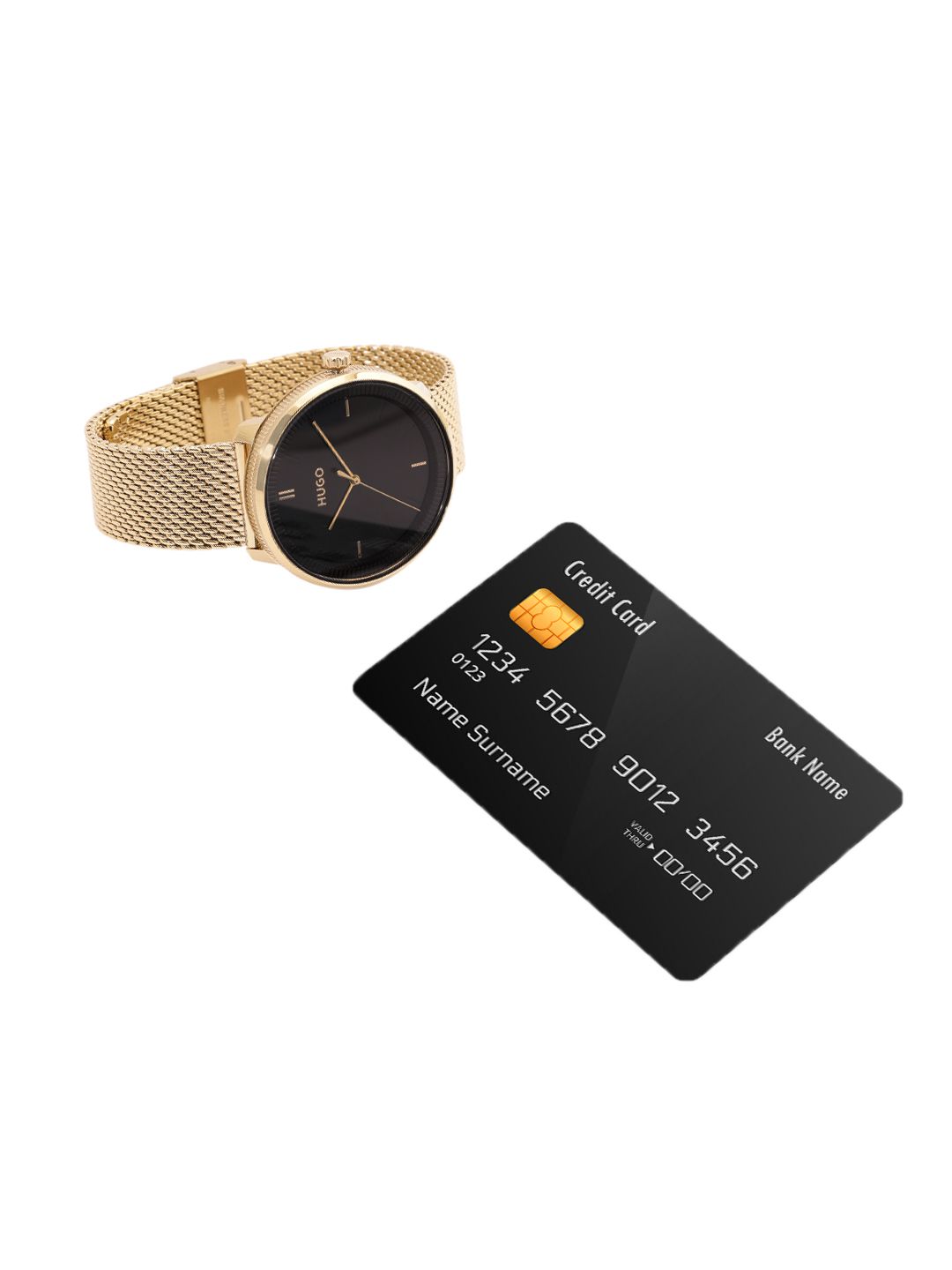 Orologio Da Polso Yaki Donna Analogico Quarzo Acciaio Moda Dorato Nero