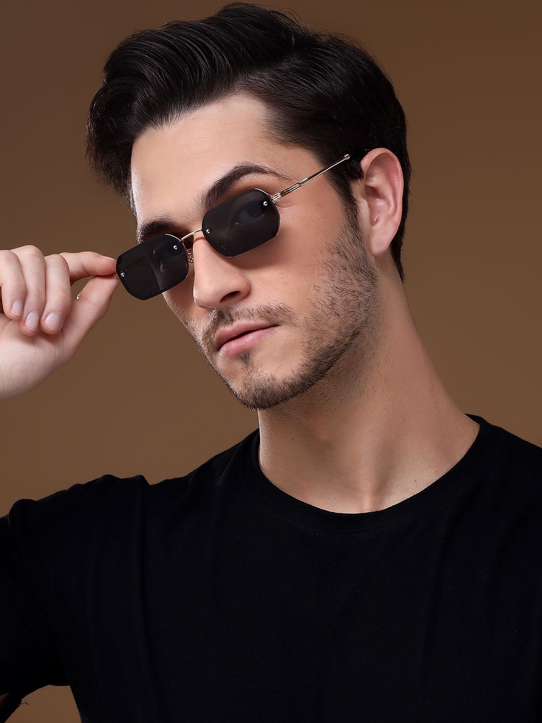 Voyage X fwd Unisex Rectangle Sunglasses with UV Protected Lens