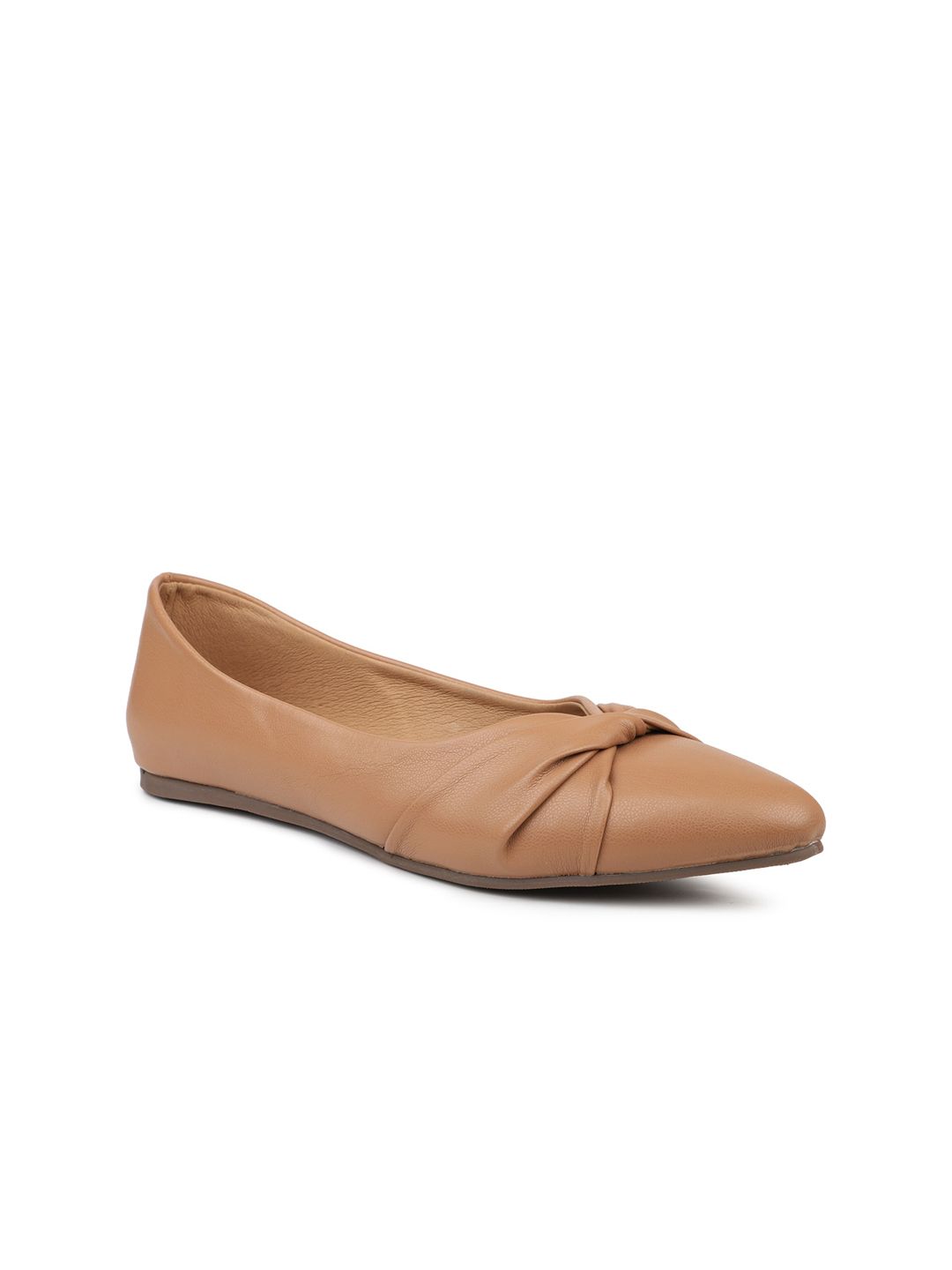 Inc 5 Pointed Toe Twisted Work Ballerinas