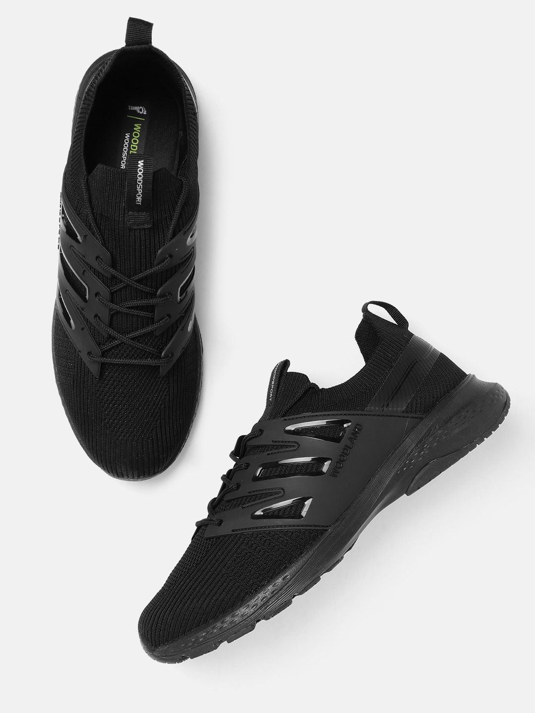 Woodland Men Woven Design Running Shoes