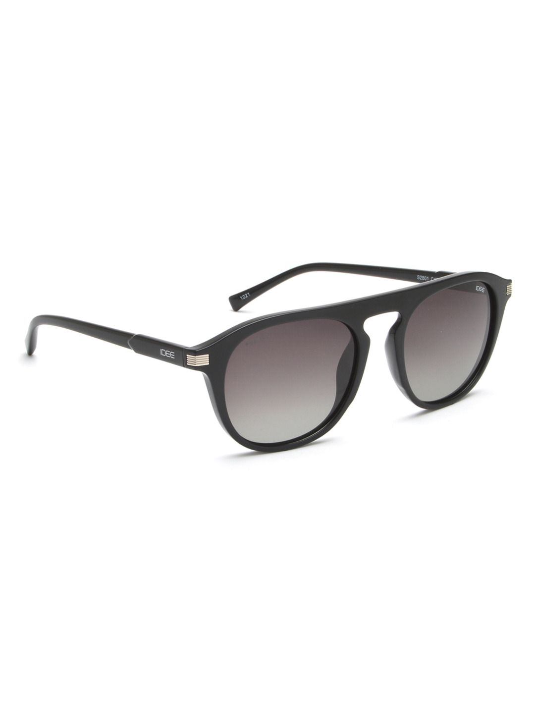 IDEE Men Round Sunglasses With Polarised & UV Protected Lens IDS2801C4PSG