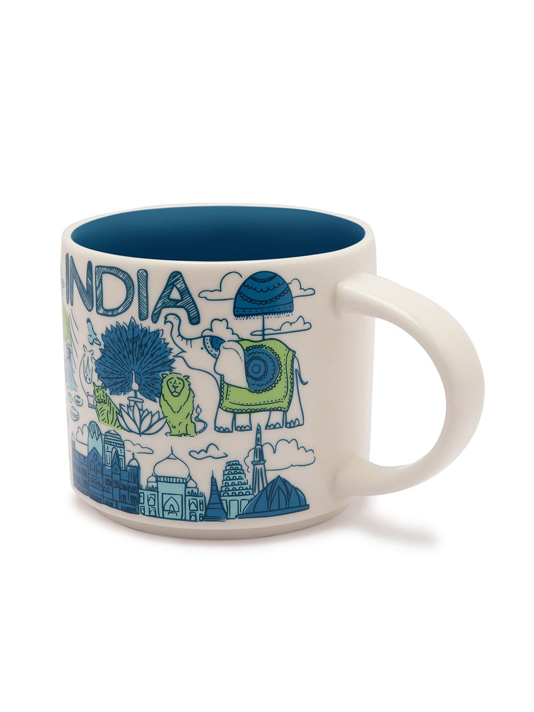 Buy Starbucks India Been There Bone China Coffee Mug - 414 ml - Cups and  Mugs for Unisex 24070994 | Myntra
