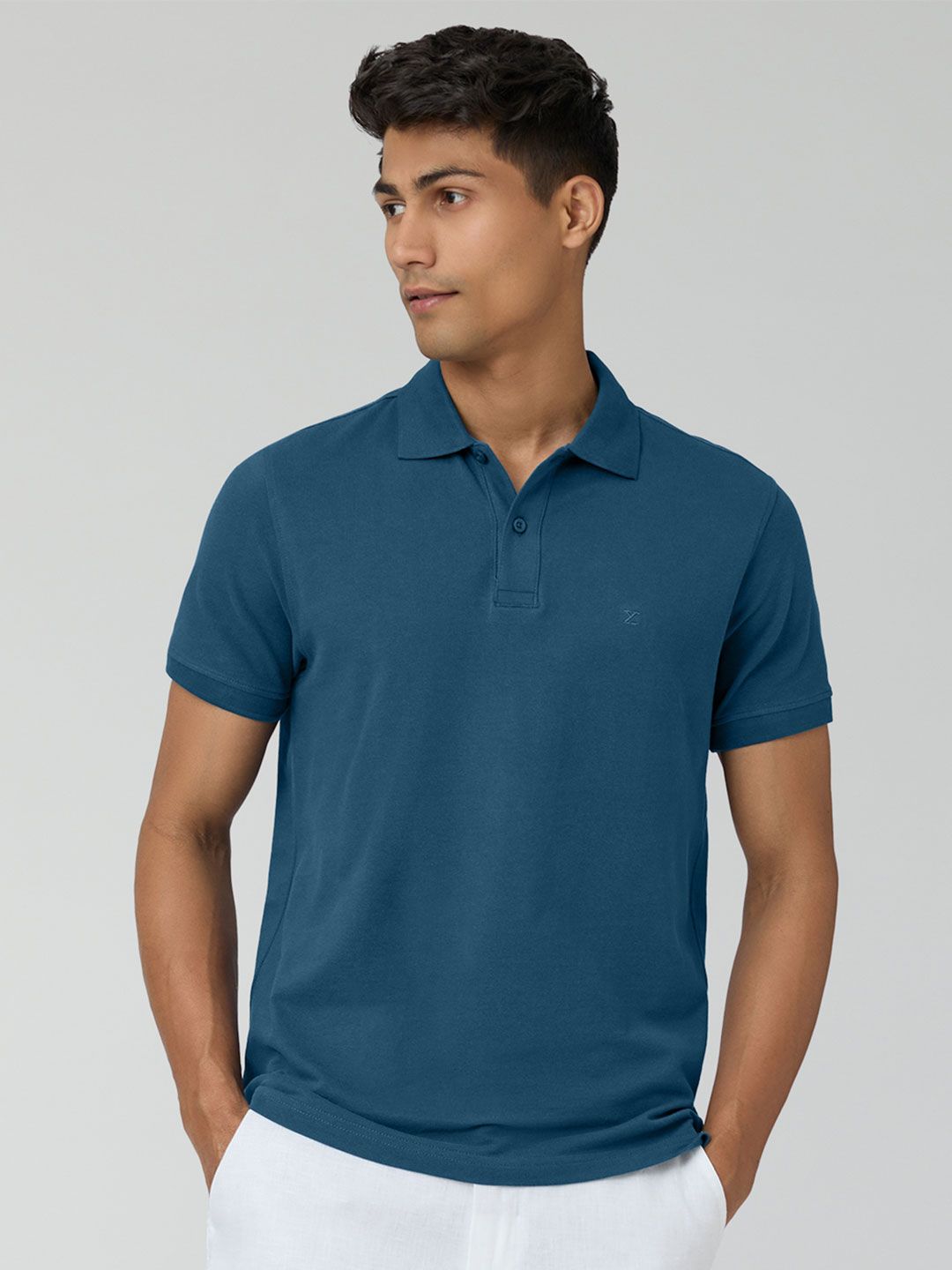 XYXX Men Nova Intellieaze Cotton Polo T-shirt