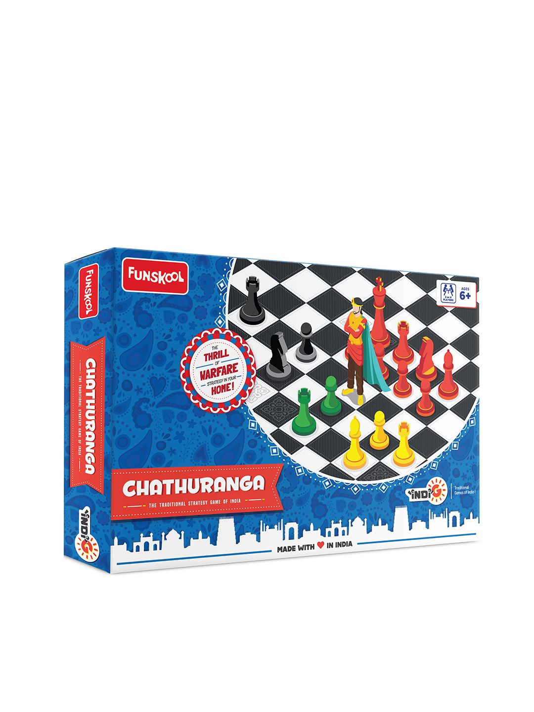 Funskool CHATHURANGA Chess Game for 6+Years