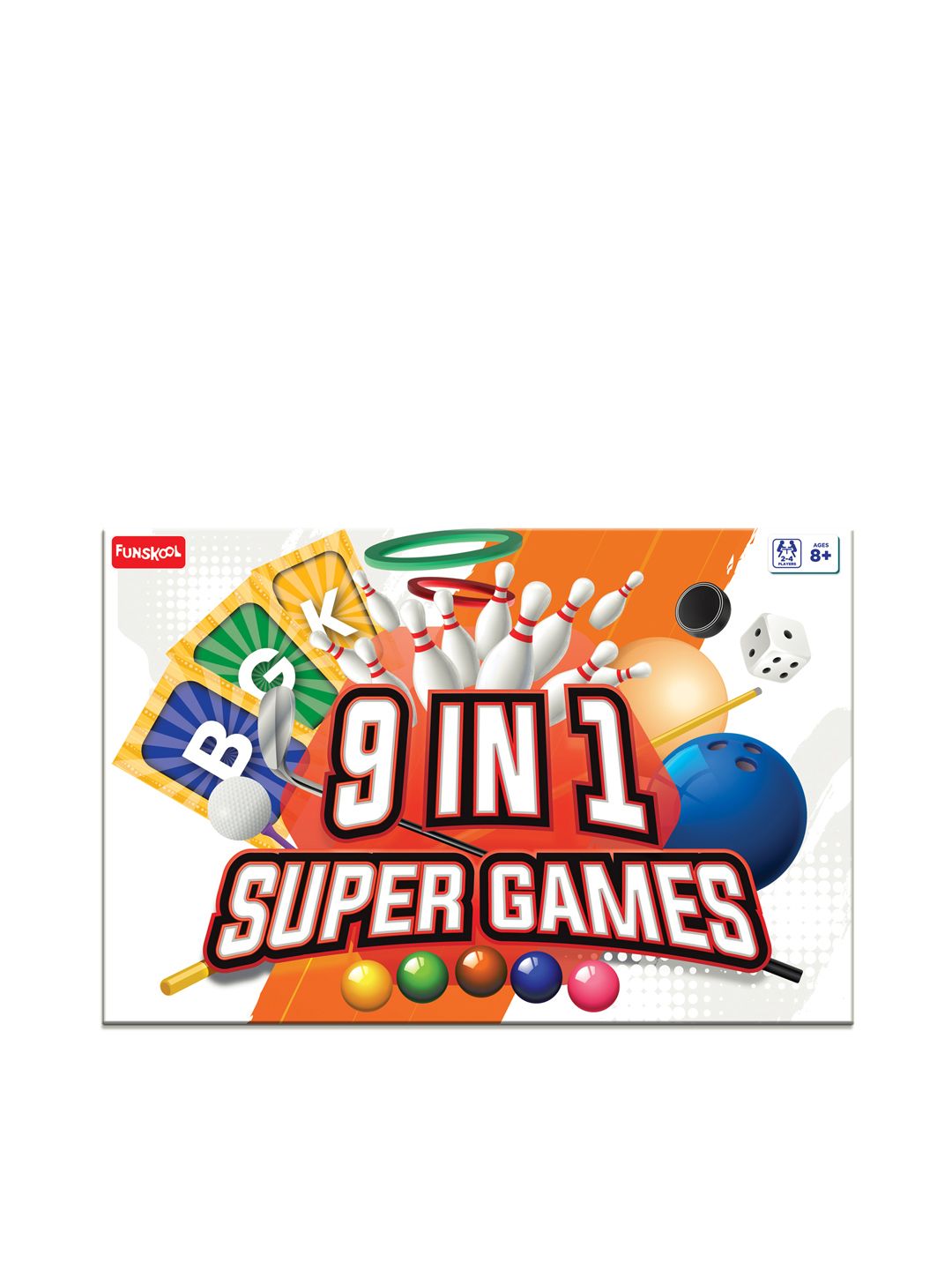 Funskool 9 In 1 Super Games for 8+Years