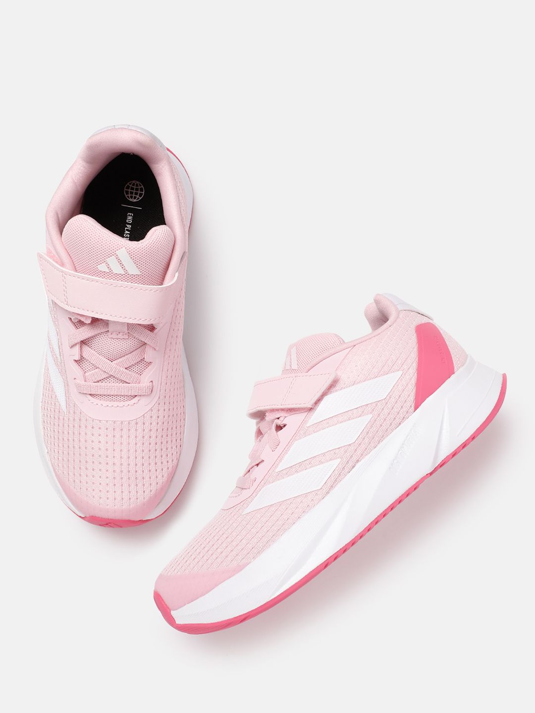 ADIDAS Kids Woven Design Duramo SL EL Running Shoes
