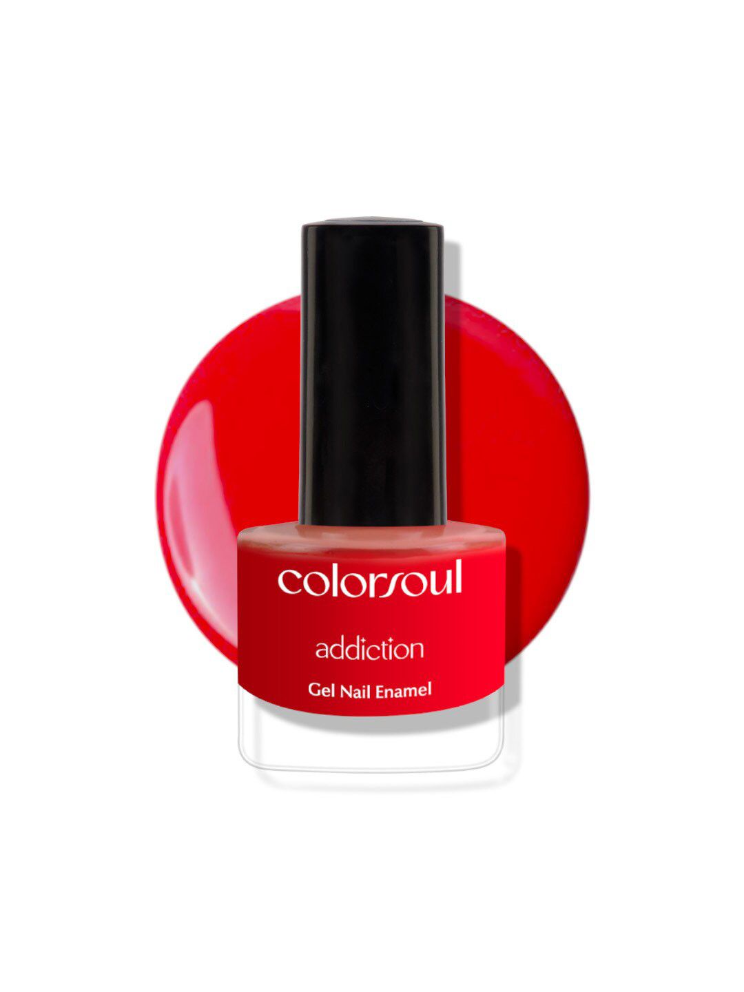 Colorsoul Addiction Gel Nail Enamel 5ml - Warm Red A19