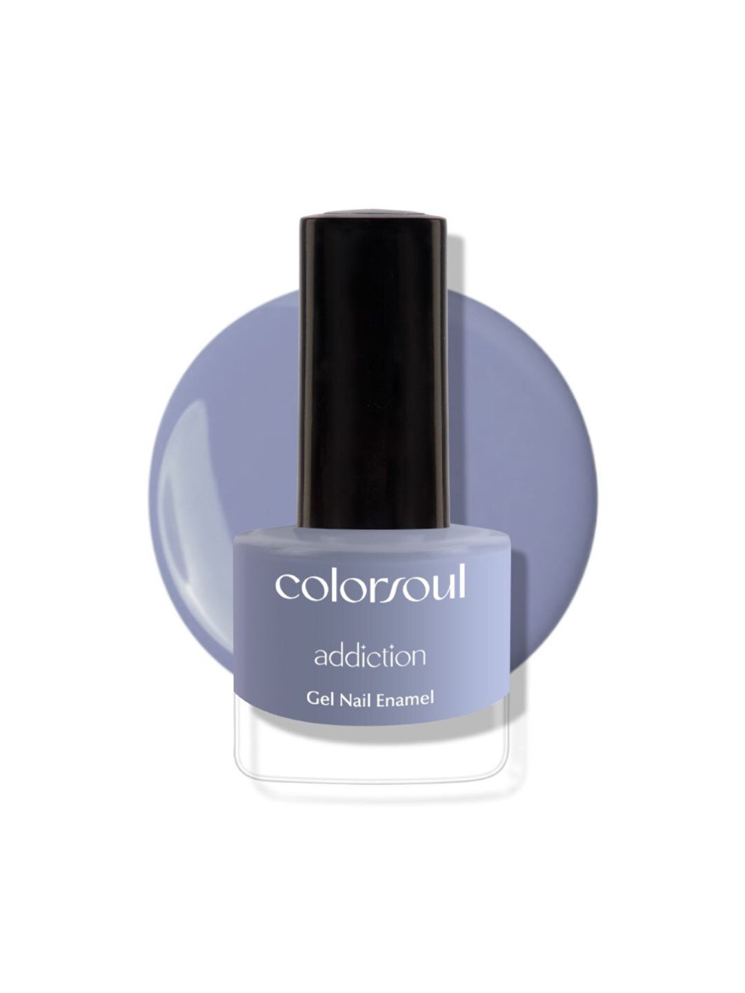 Colorsoul Addiction Gel Nail Enamel 5ml - Glacier Grey A46