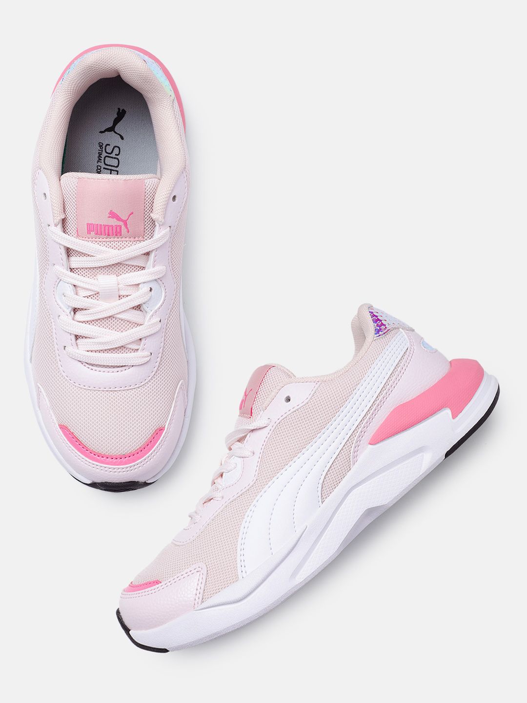 Puma Women X-Ray Slimmic Metallic Sneakers