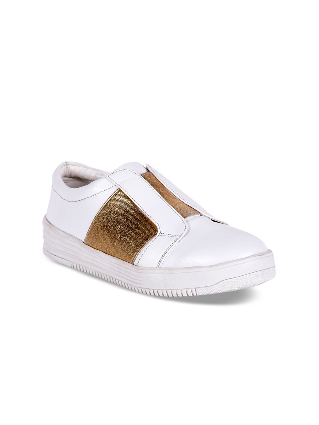 meriggiare Women White Slip-On Sneakers Price in India