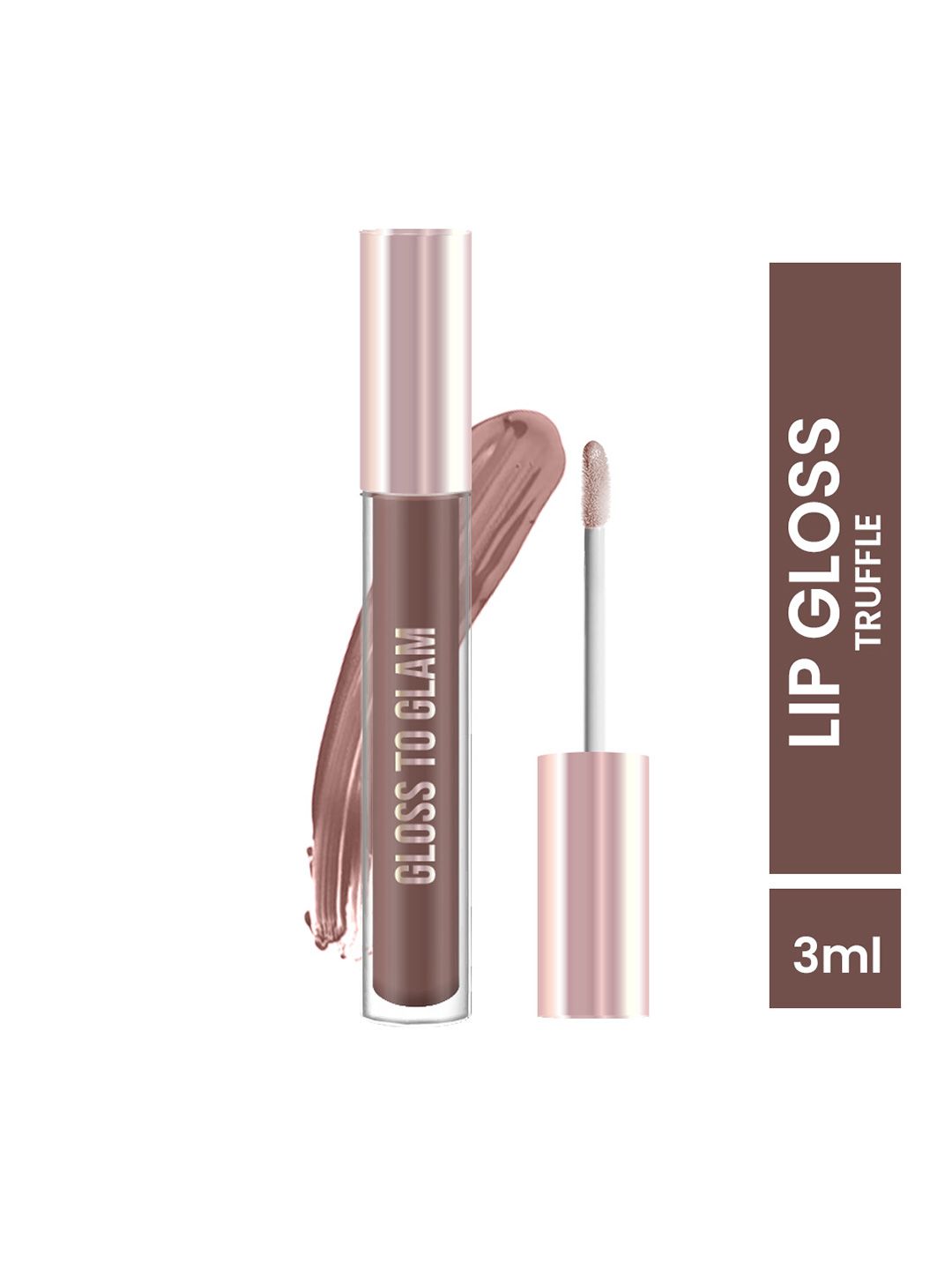 TNW the natural wash Gloss To Glam Nourishing Lip Gloss with Coconut Oil 3ml - Truffle