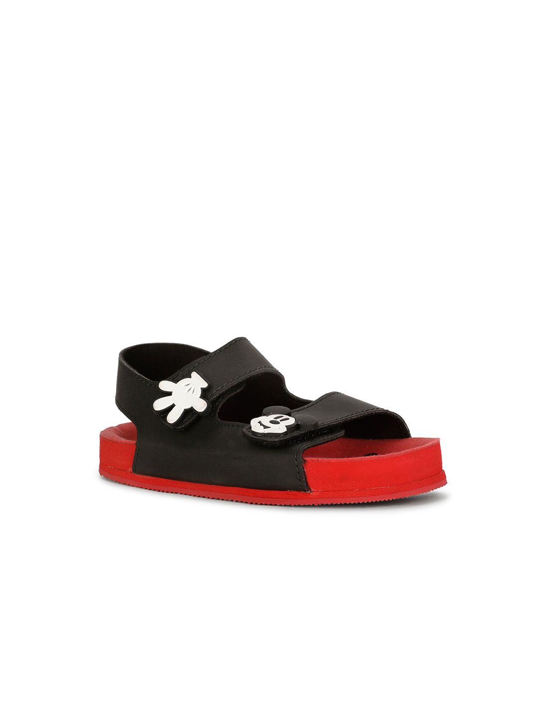 Disney Kids Mickey Mouse Applique Comfort Sandals