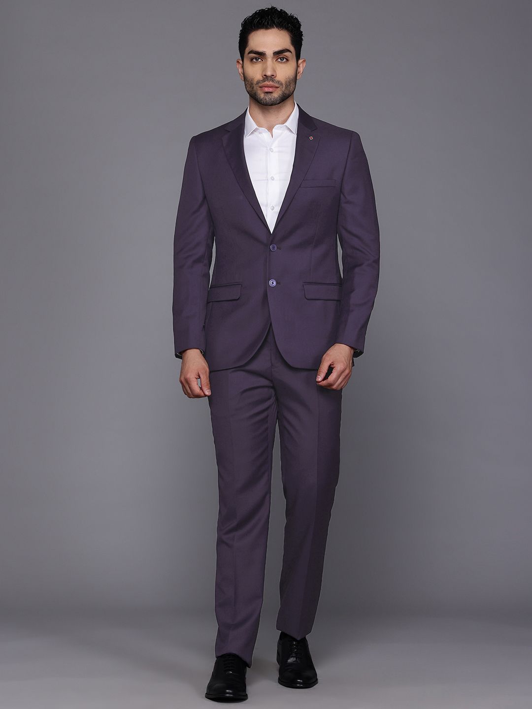 Raymond Raymond Technosmart Contemporary Fit Single-Breasted 2-Piece Formal Suit
