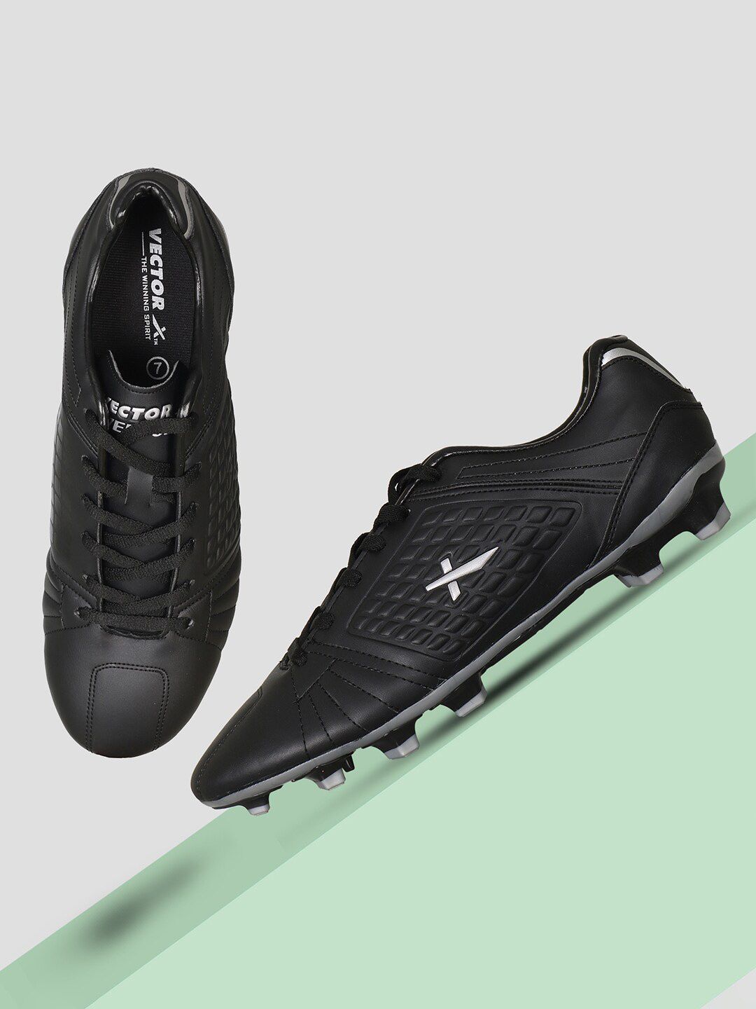 VECTOR X Unisex Lace-Up Football Shoes