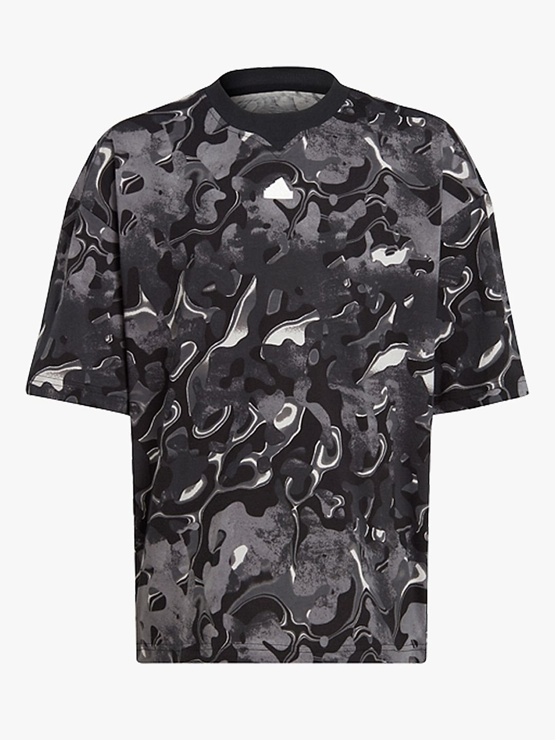 ADIDAS Kids FI AOP Printed Pure Cotton T-Shirt