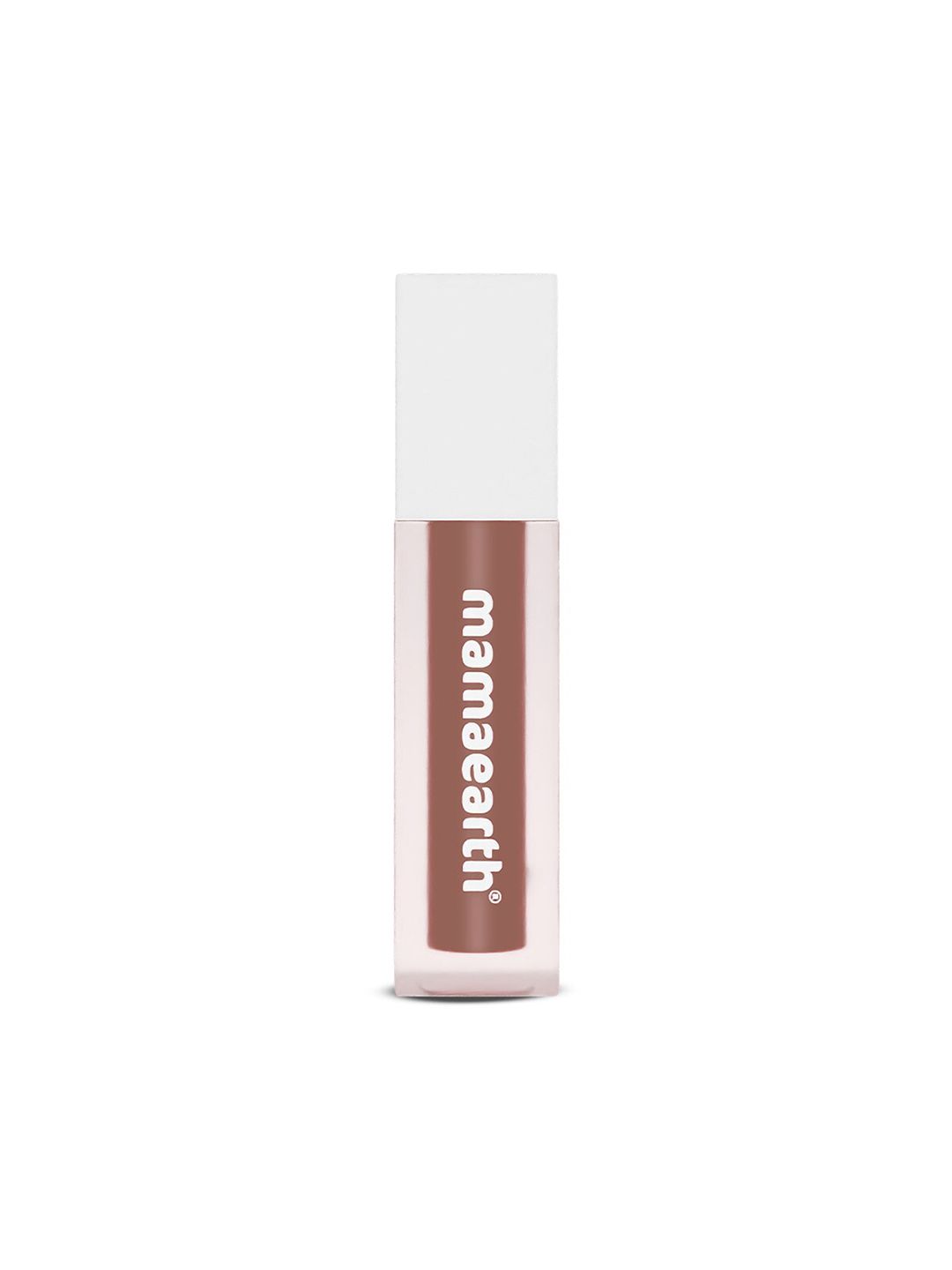 Feather Light Lipstick - 01 Mamaearth Feather Light Liquid Matte Lipstick - 1.2ml - Nude Perfect 01