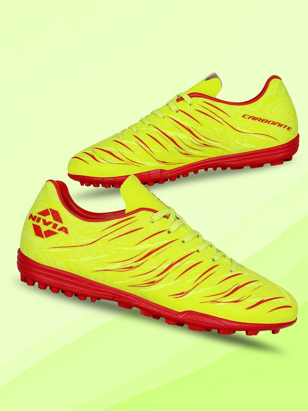 NIVIA Men Carbonite 6.0 Turf Football Shoes