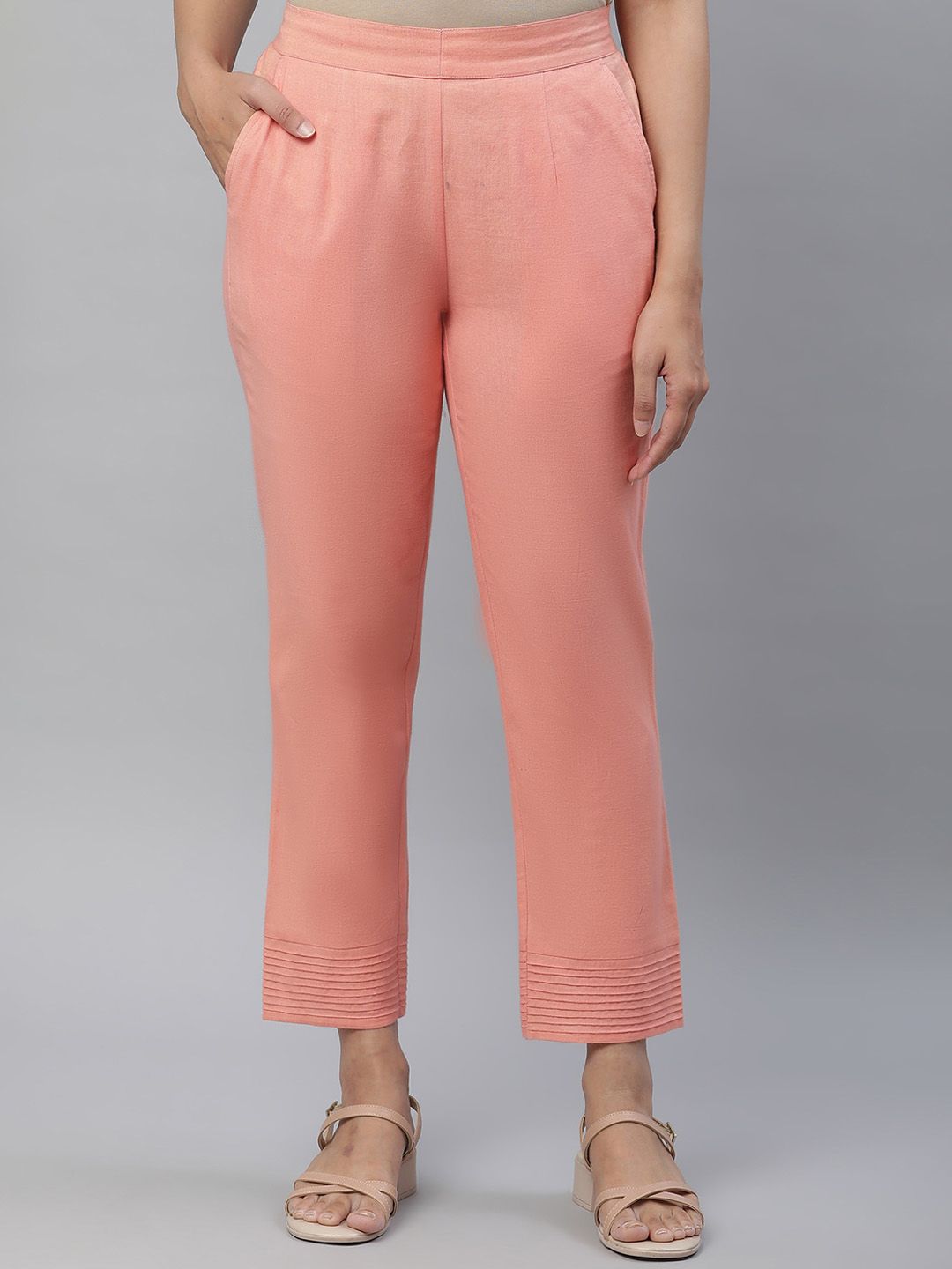 AURELIA Women Slim Fit Trousers