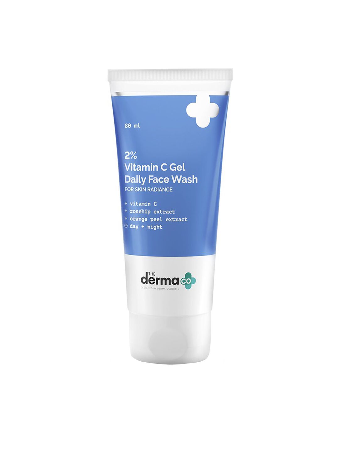 The Derma co. 2% Vitamin C + Rosehip & Orange Peel Extract Gel Daily Face Wash - 80 ml