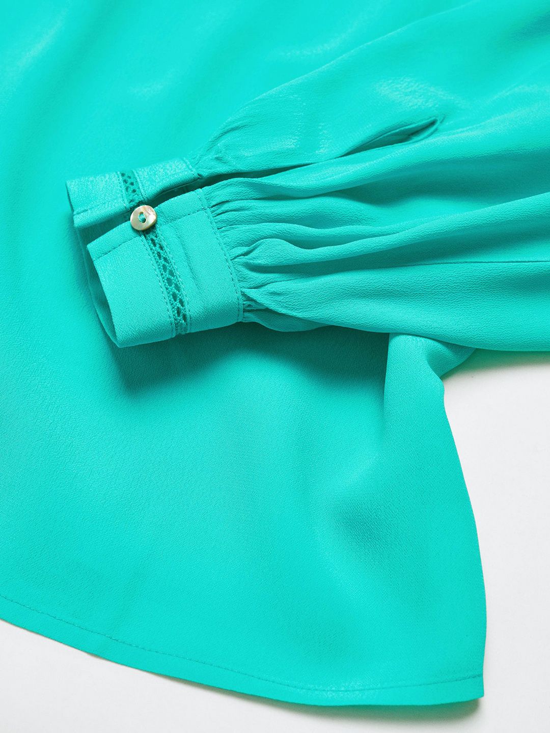 Raglan Sleeves Open Knit Top