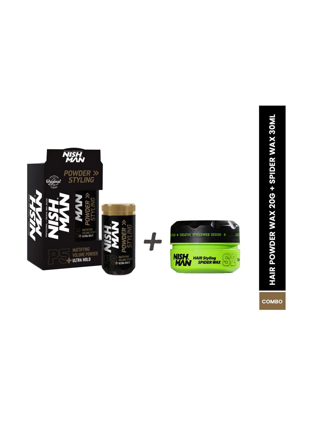 Buy Nishman P5+ Powder Styling Mattifying Volume Powder 20g & S2