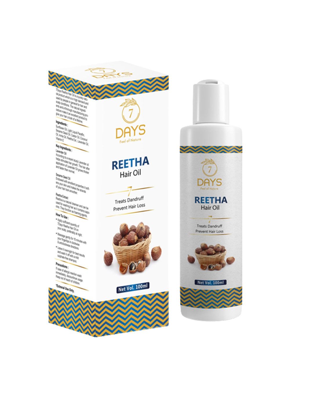 Feel Of Nature Reetha Hair Oil - 100 ml