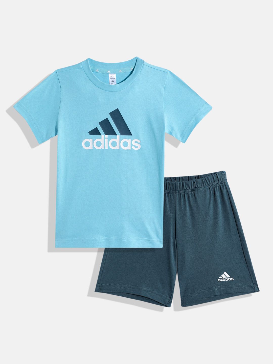 ADIDAS Kids Essentials Cotton Tee & Shorts Set