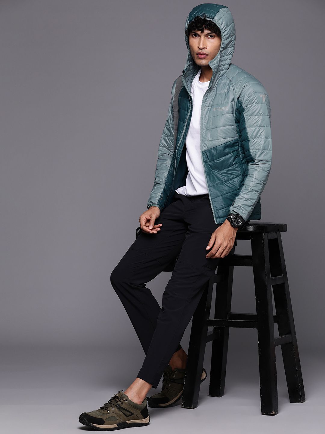 Columbia Men Platinum Peak Down Jacket