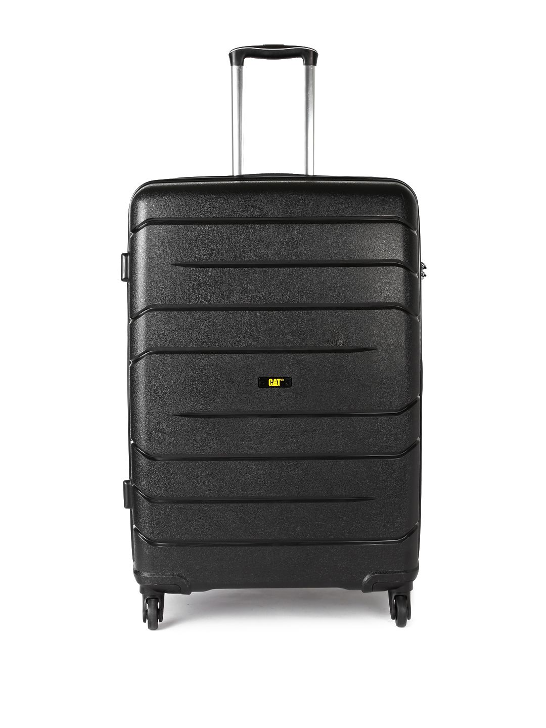 CAT Black Cargo Crosscheck 28" Checkin & Hardsided Large Trolley Suitcase Price in India