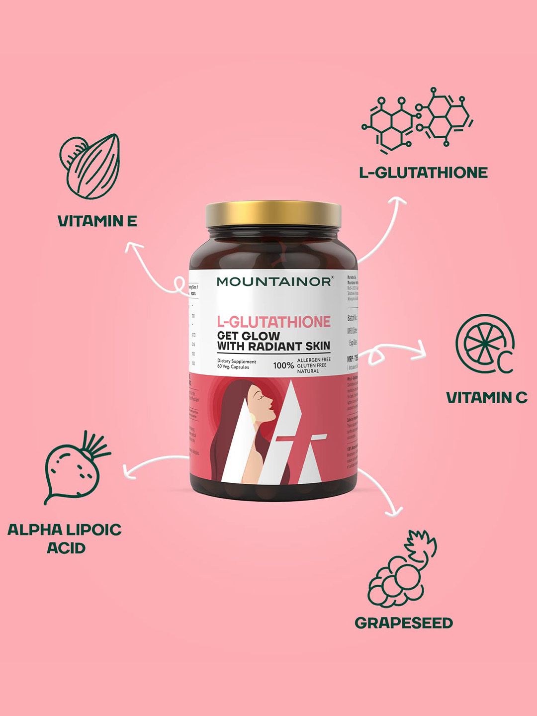 mountainor l glutathione Buy L- Tablets For Brightening White & Glowing Skin 1000Mg - 60 Caps - Skin Supplements for Unisex 24289550 Product Type:1000 Capsules reviews-approved oxidized glutathione pubchem Untitled