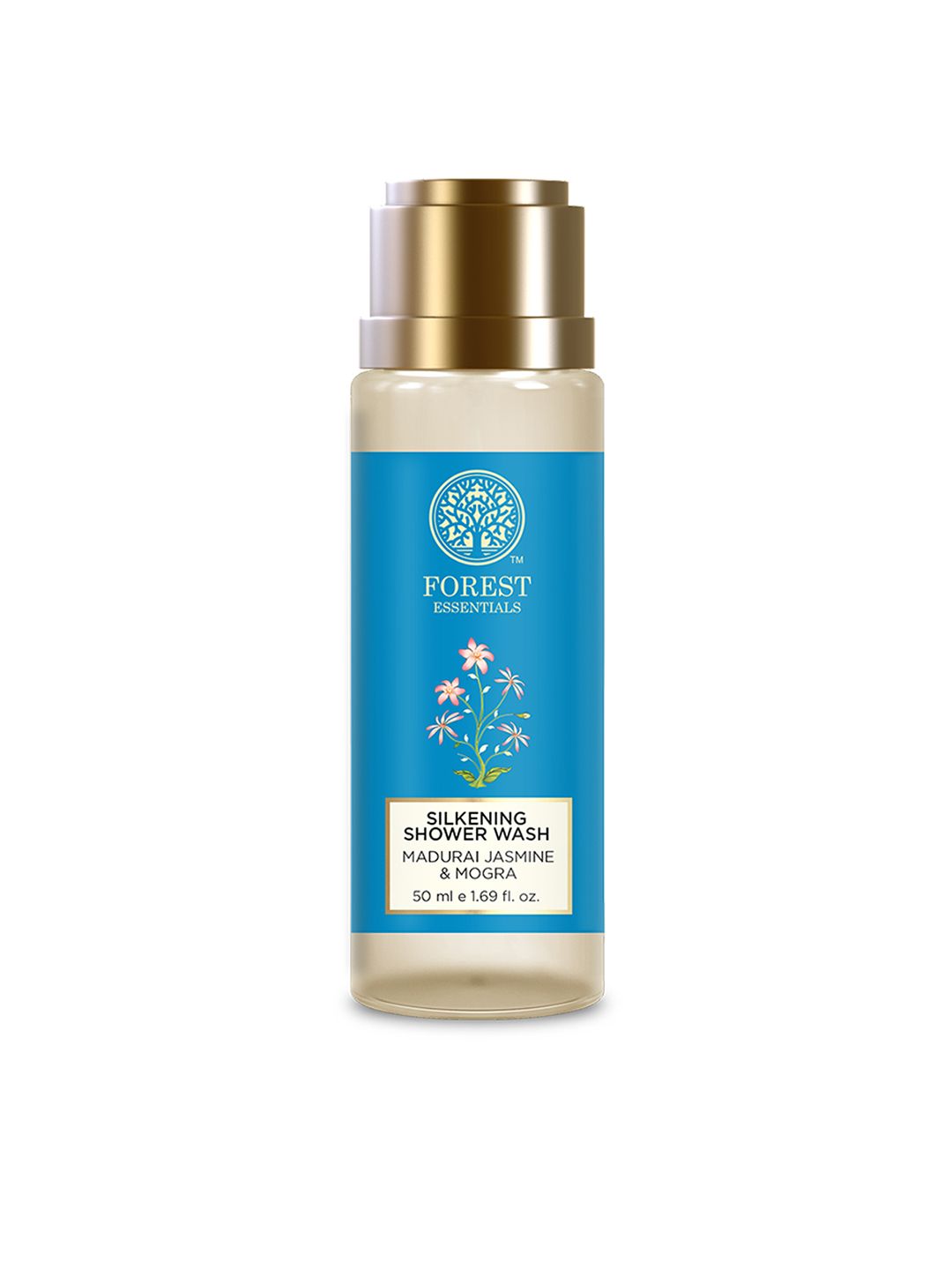 Forest Essentials Madurai Jasmine & Mogra Silkening Shower Wash - 50 ml