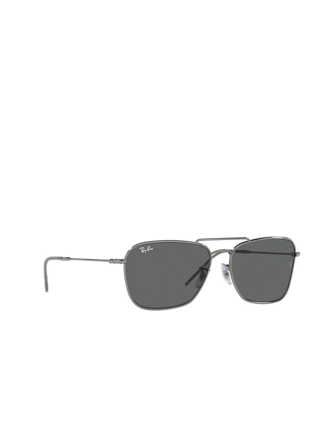 Ray-Ban Reverse Unisex UV Protected Grey Lens Square Sunglasses - 0RBR0102S004/GR58