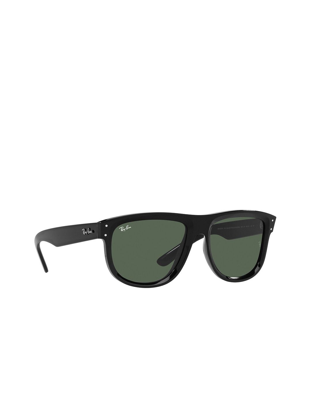 Ray-Ban Reverse Unisex UV Protected Green Lens Square Sunglasses - 0RBR0501S6677VR56