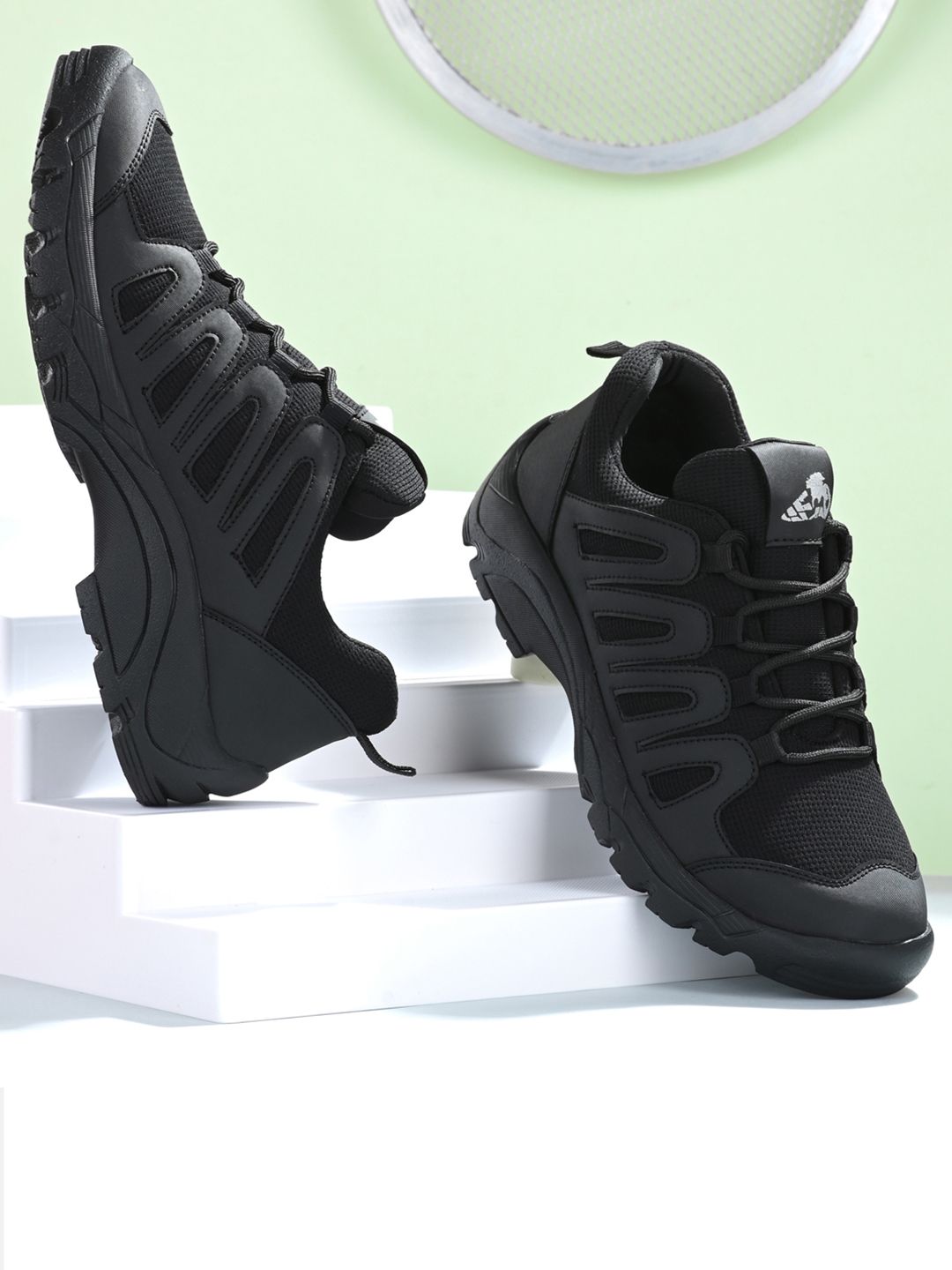 Leo's Fitness Shoes Men Mesh Trekking Non-Marking Shoes