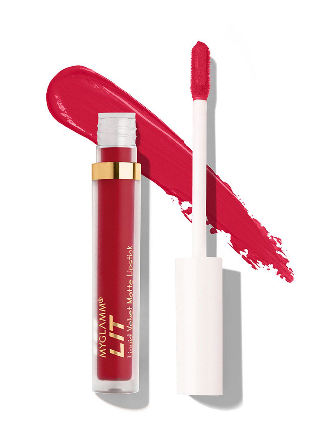 MyGlamm Long-Lasting & Smudge-Proof LIT Liquid Velvet Matte Lipstick 1.6ml - Lover