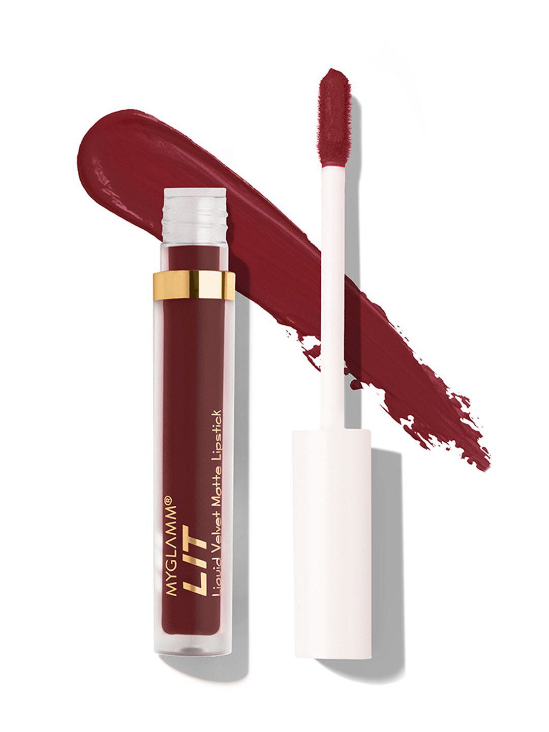 MyGlamm Long-Lasting & Smudge-Proof LIT Liquid Velvet Matte Lipstick 1.6ml - Senorita