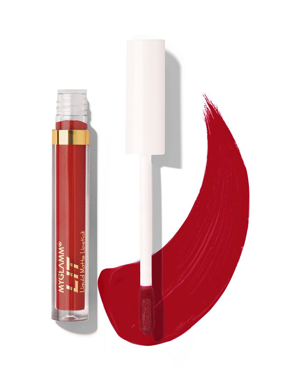 MyGlamm Long-Lasting & Smudge-Proof LIT Liquid Matte Lipstick 1.6ml - CU46