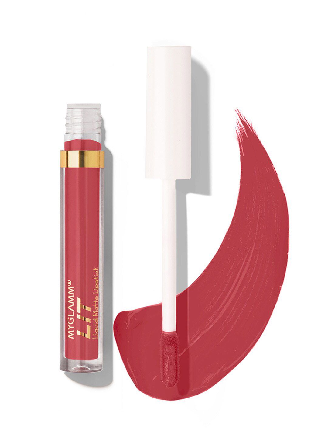 MyGlamm Long-Lasting & Smudge-Proof LIT Liquid Matte Lipstick 1.6ml - Holmes