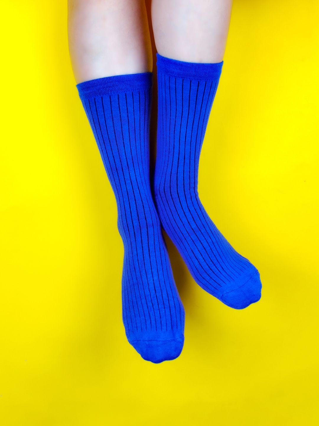 TalkingSox Unisex Pack Of 3 Striped Durable Moisture Wicking Calf Length Socks