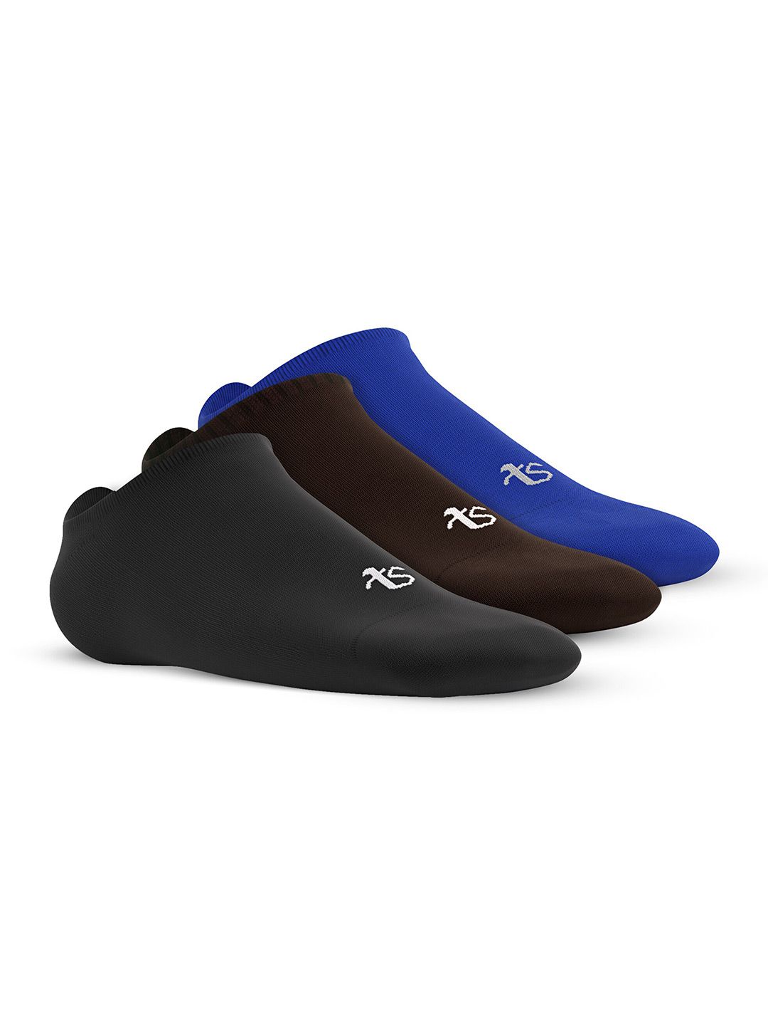 TalkingSox Unisex Pack Of 3 Shoe Liner Socks