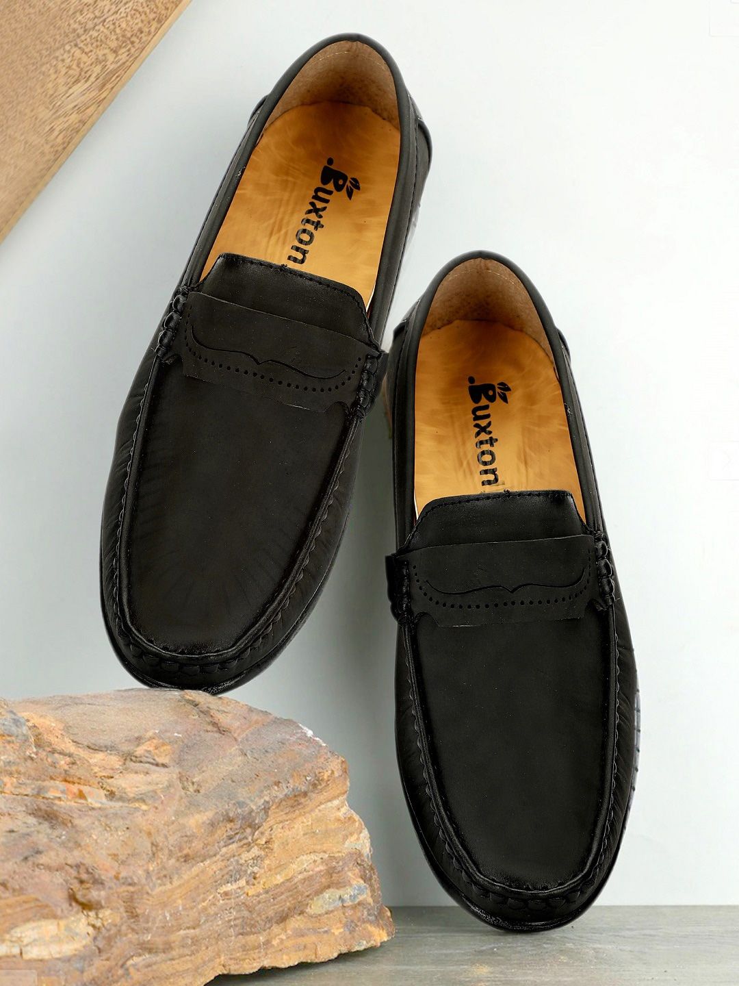 Buxton Men Slip-On Penny Loafers