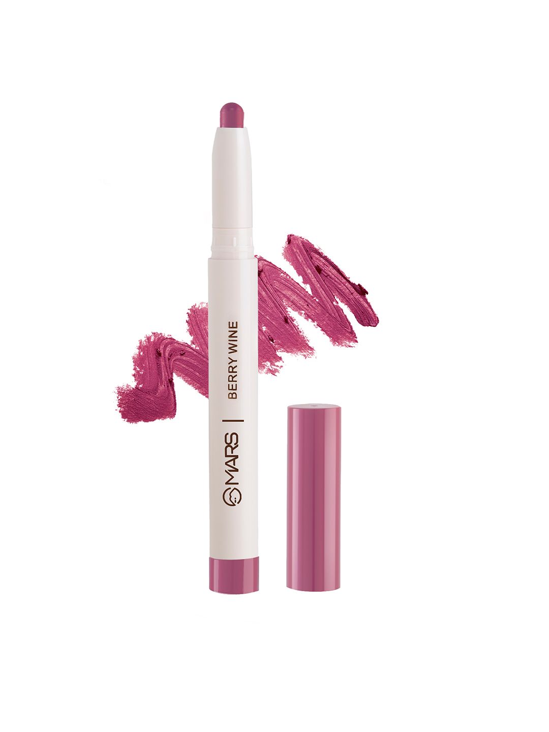 MARS Poppins Rotating Matte Crayon Lipstick - 1.3g - Berry Wine-09