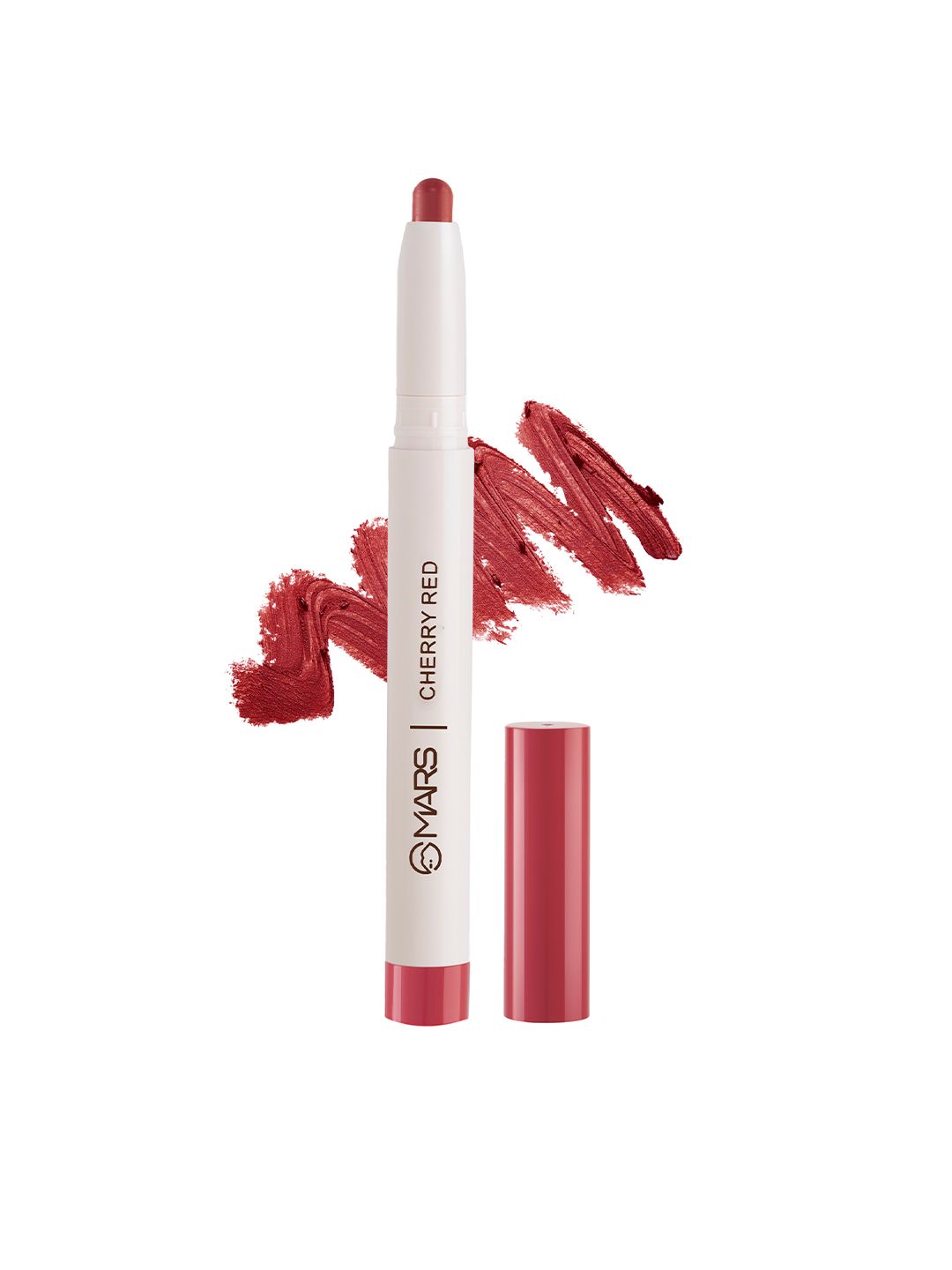 MARS Non-Transfer Long Lasting Poppins Rotating Matte Lip Lipstick 1.3 g - Cherry Red 02