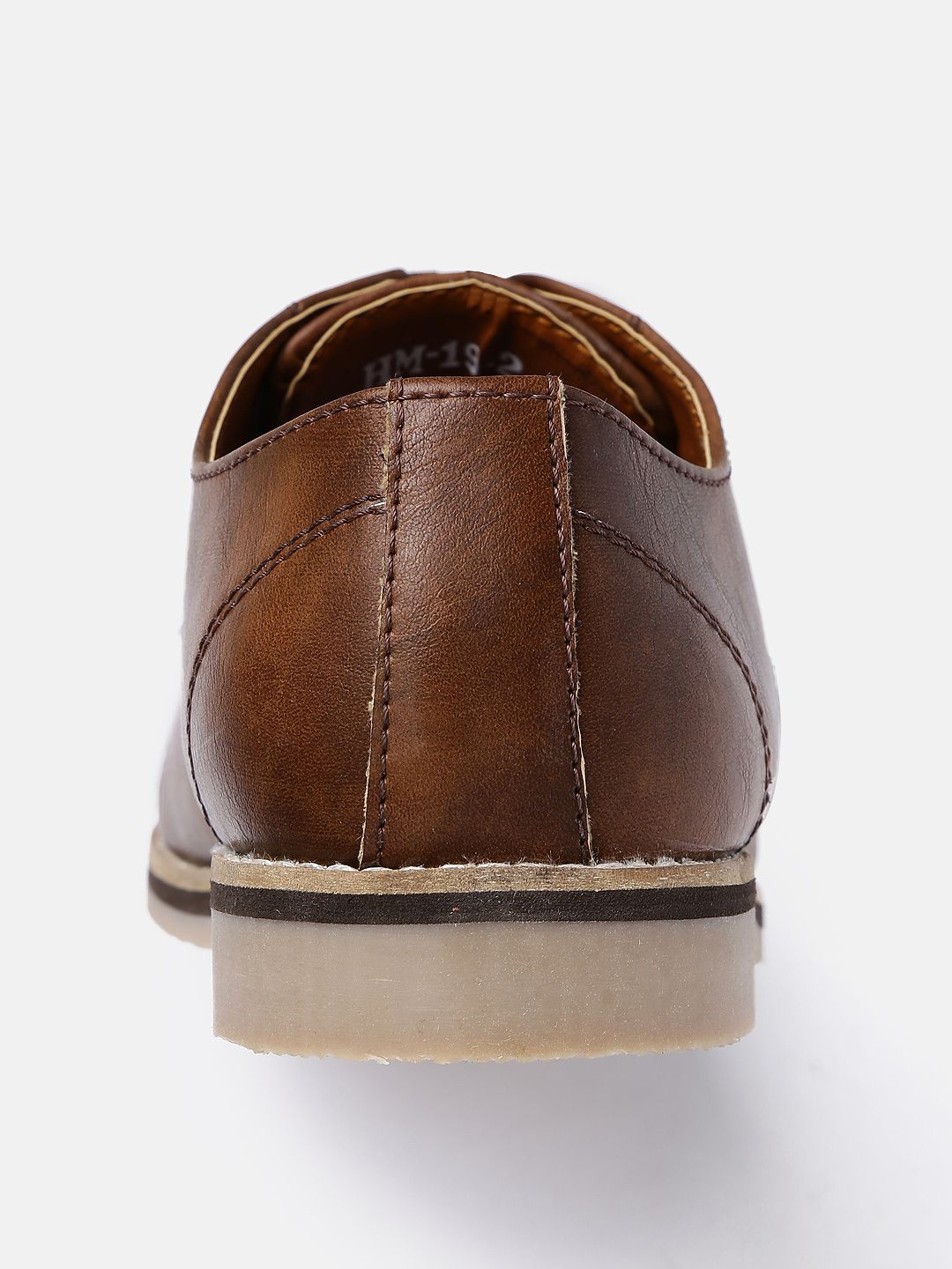 Buy Roadster Men Tan Brown Derby Shoes - Casual Shoes for Men