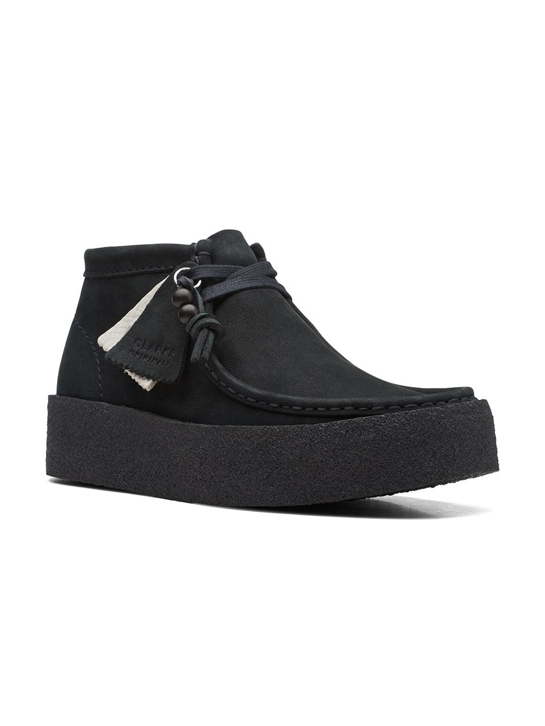 Clarks Clarks Women Square Toe Memory Foam Insole Nubuck Sneakers
